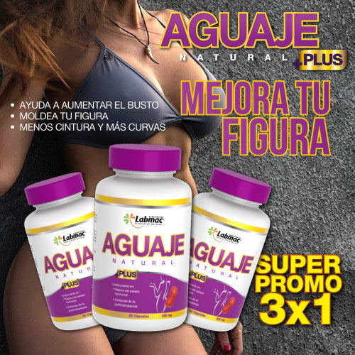 MOLDEA TU FIGURA CON AGUAJE PROMO PAGA 1 LLEVA 3